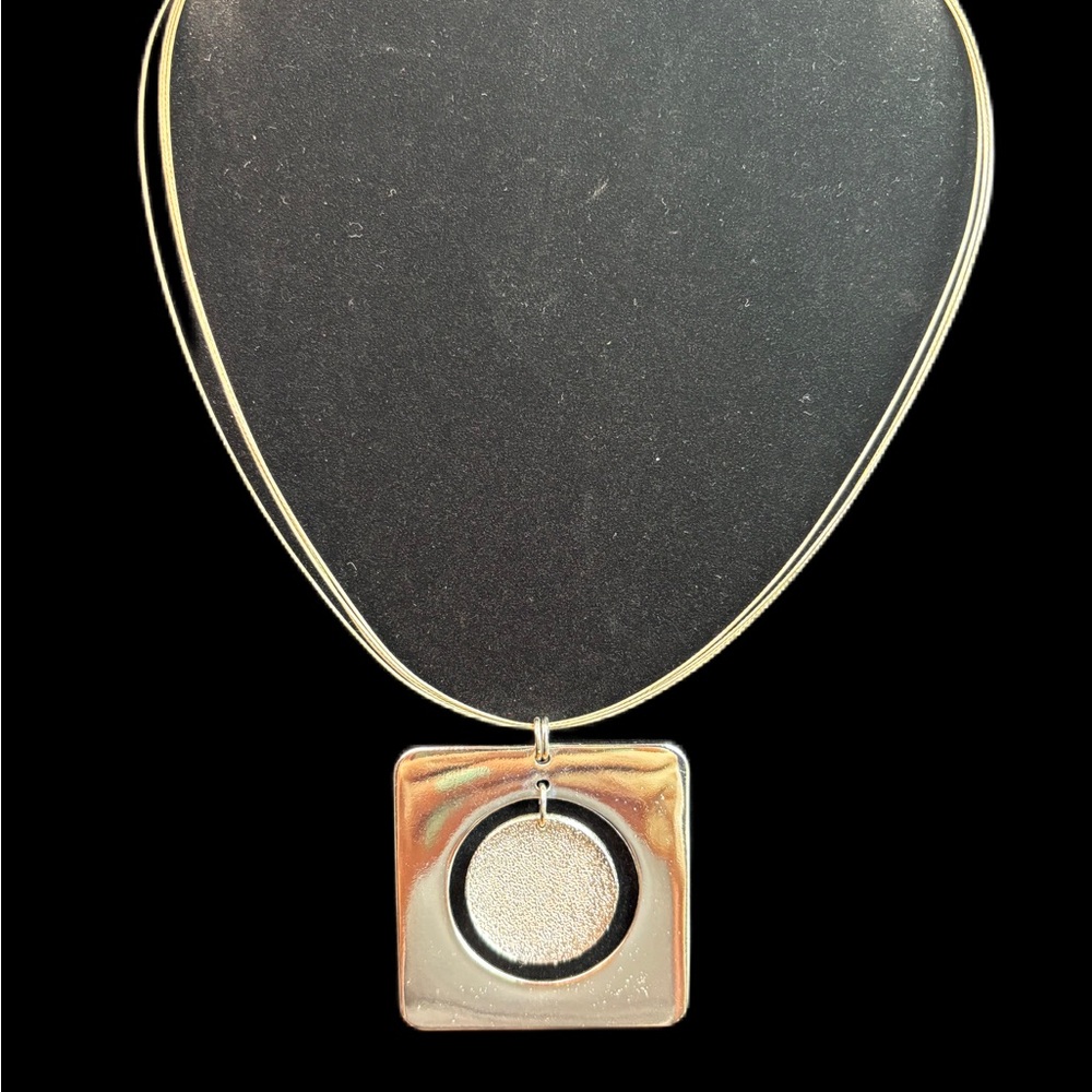 New York and Co. Silver Pendant Necklace